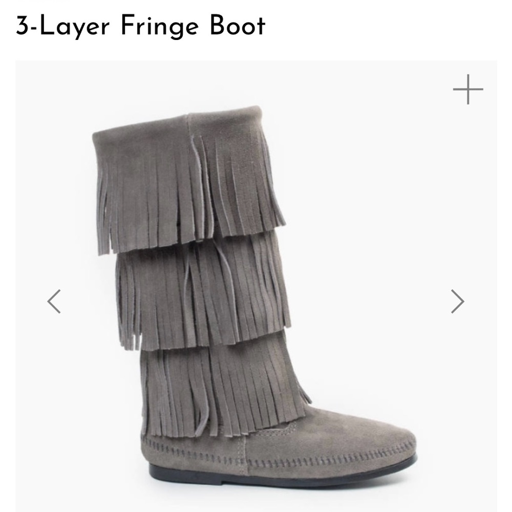 Minnetonka fringe boot
